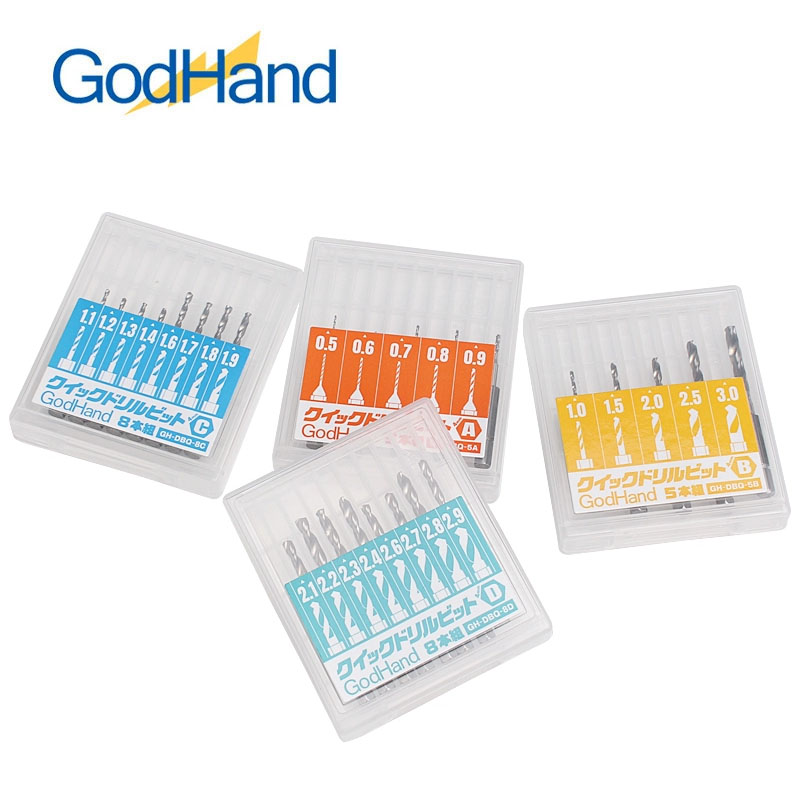 Top Tech Accessories - GodHand GH-DBQ-5A/5B/8C/8D Quick Attachable Drill Bit