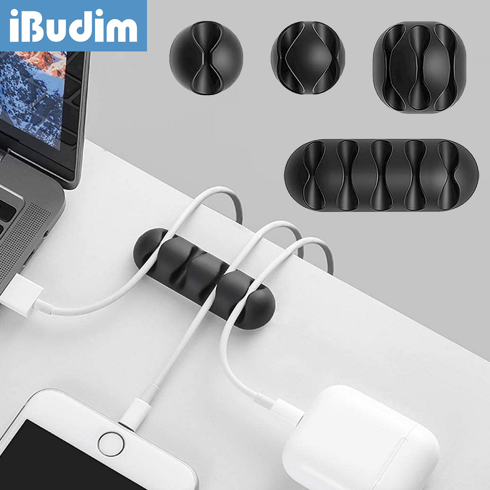 Desk Cable Clip - IBudim Cáp Nhà Tổ Chức Silicone