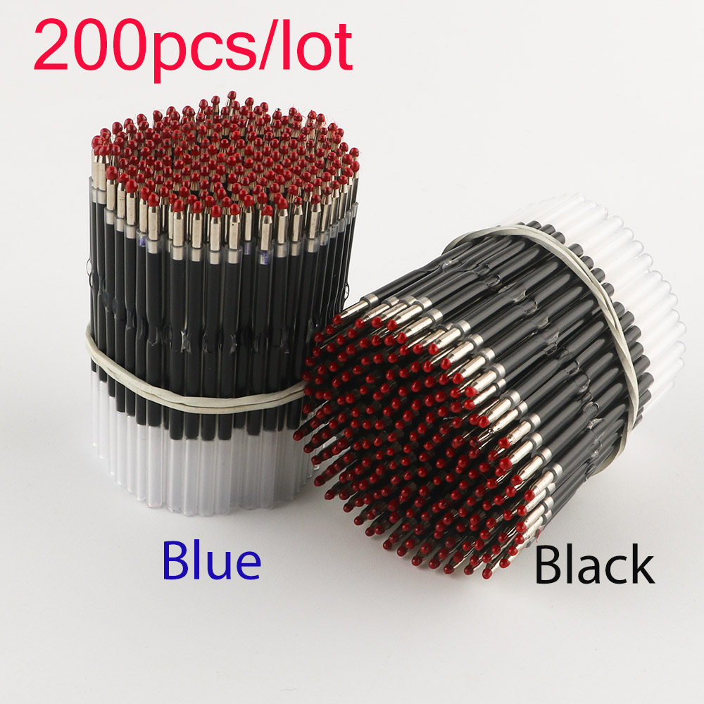 Tech Accessories For Office - 200-2000Pcs/Lot Black/Blue Ink Ballpoint For Writing