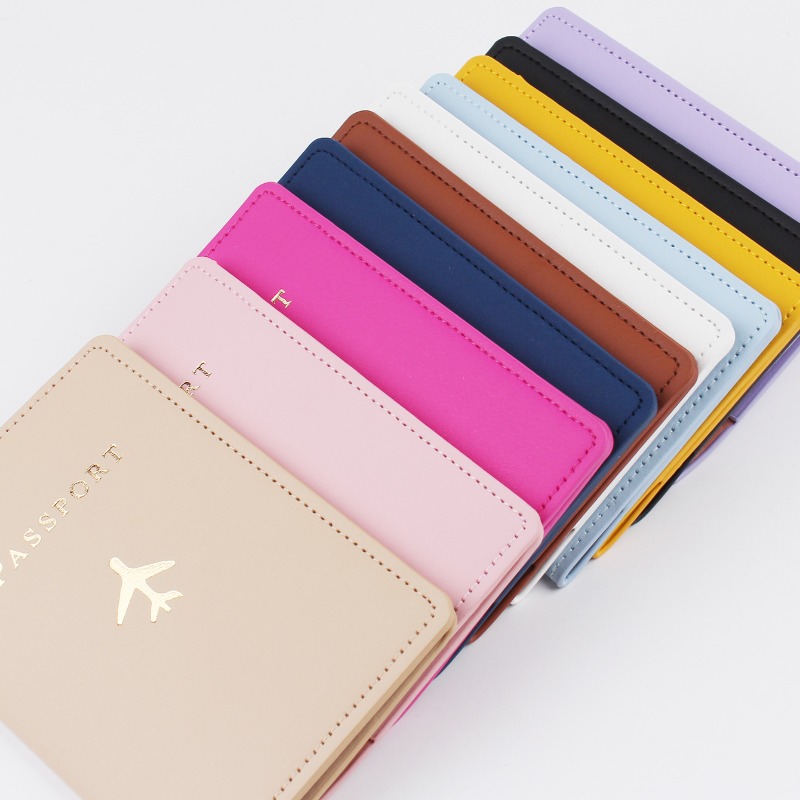 1PCS PU Leather Plane Passport - đánh giá và giá Tech Accessories For Travel