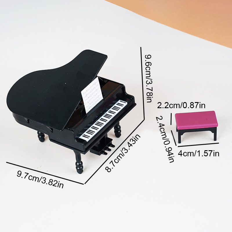 1:12 Dollhouse Miniature Piano - đánh giá và giá Tech Home Accessories