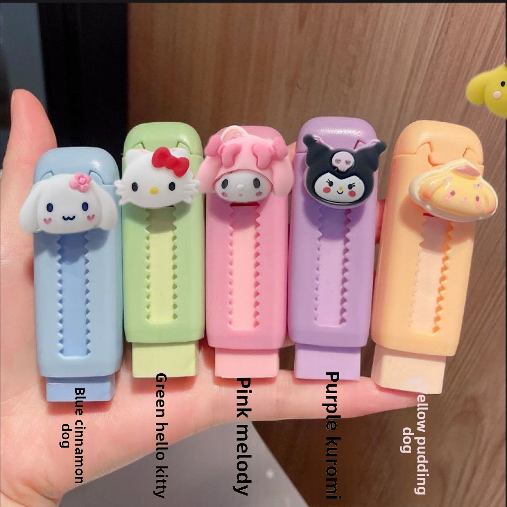 Cartoon Retractable Eraser Kaw - đánh giá và giá Kawaii Tech Accessories