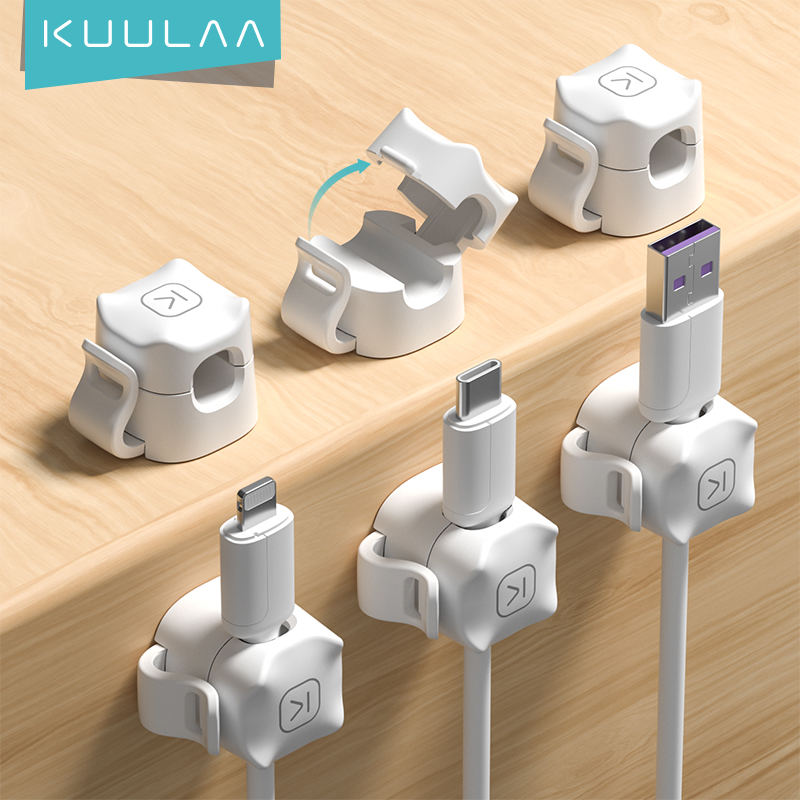 KUULAA 3/6 Pcs Cable Clip Cabl - đánh giá và giá Desk Cable Clip
