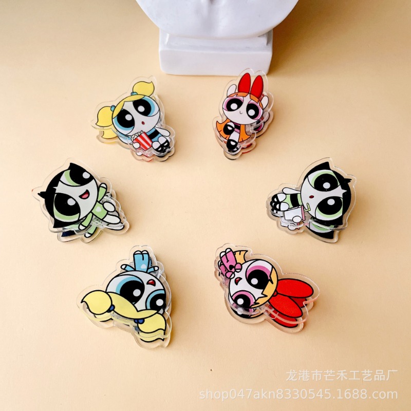 6PCS Kawaii The Powerpuffs Gir - đánh giá và giá Tech Accessories For Office
