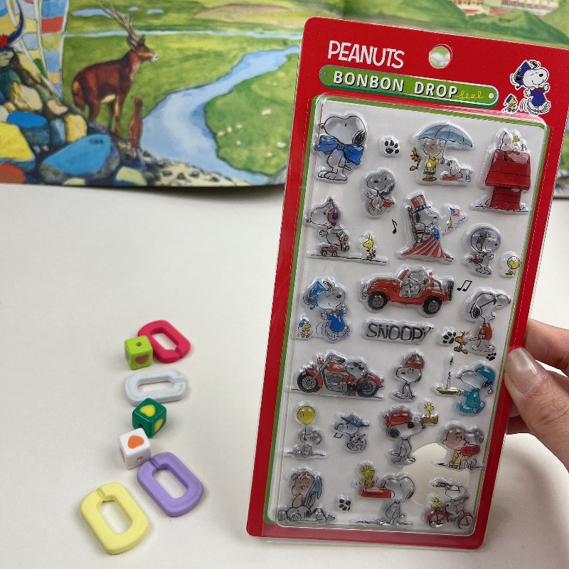 8Pcs Cute Snoopy Cartoon 3D Re - đánh giá và giá Tech Accessories For Office