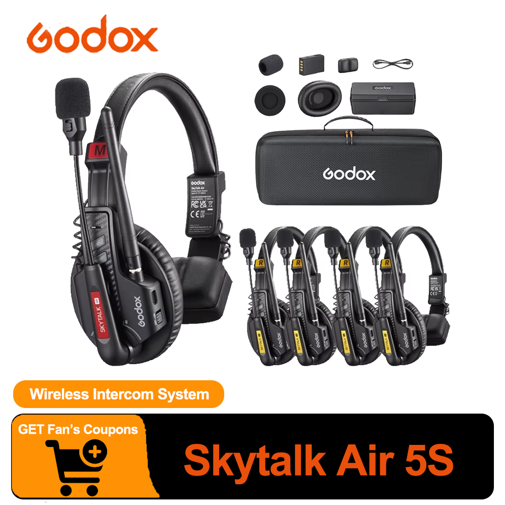 GODOX Skytalk Air 5S 2.4G Full - đánh giá và giá Power Bank Wireless