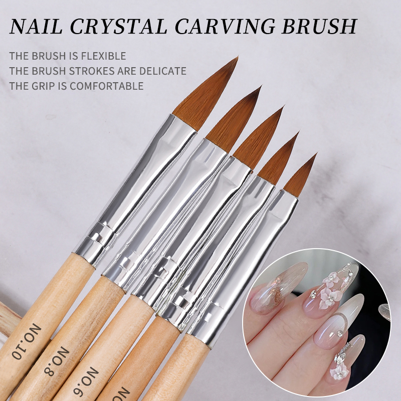Nail Art Acrylic Kolinsky Brus - đánh giá và giá Tech Accessories Products
