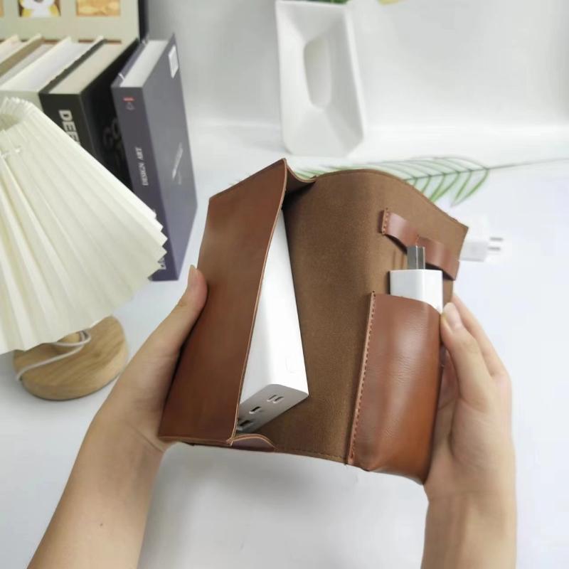 1PC PU Leather Multi-Compartme - đánh giá và giá Tech Accessories Organizer Pouch