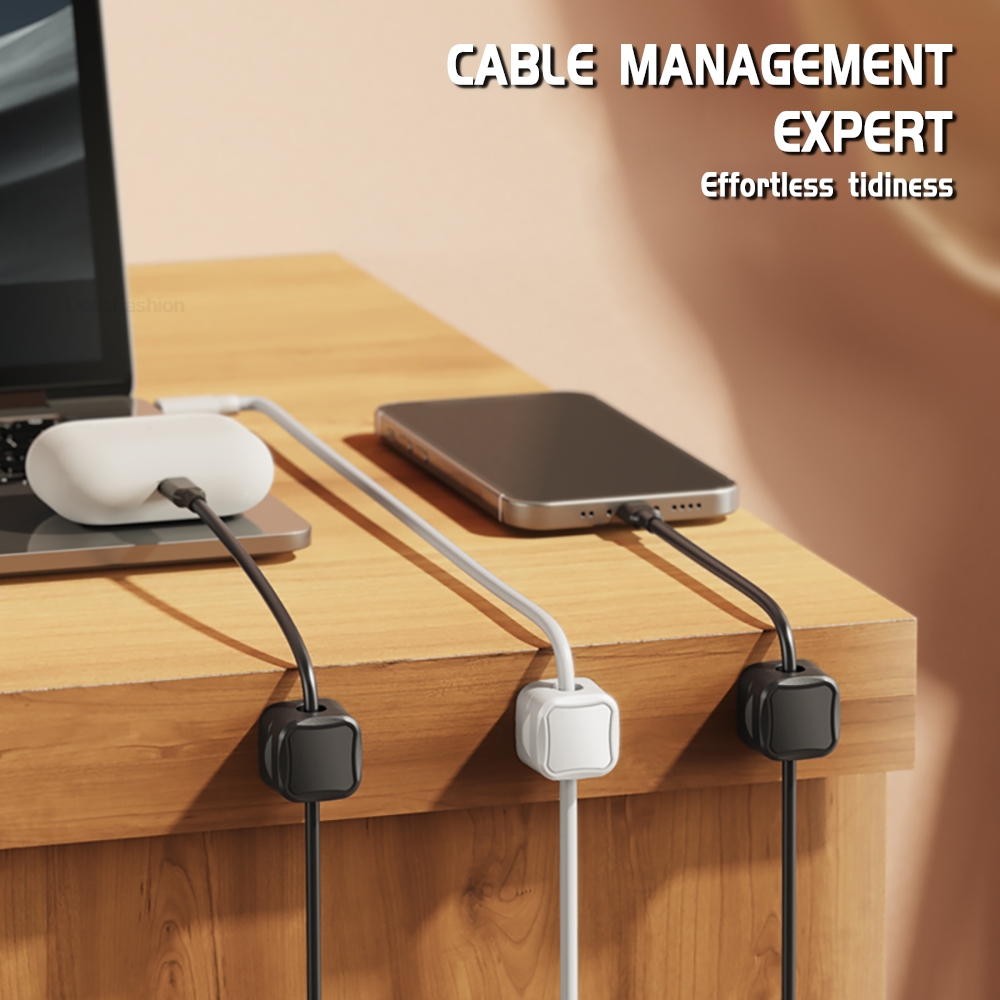 1/6/12pcs Magnetic Cable Clip  - đánh giá và giá Desk Cable Clip