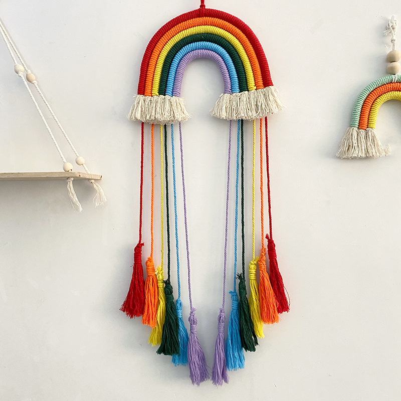 Cotton Rope Woven Rainbow Hang - đánh giá và giá Tech Home Accessories