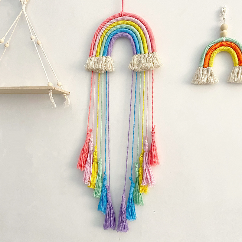 Cotton Rope Woven Rainbow Hang - đánh giá và giá Tech Home Accessories