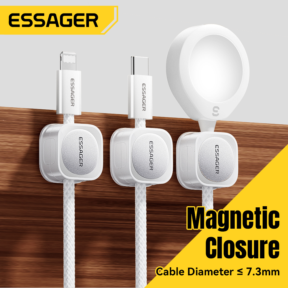 Essager Cable Organize 3/6 PCS - đánh giá và giá Desk Cable Clip