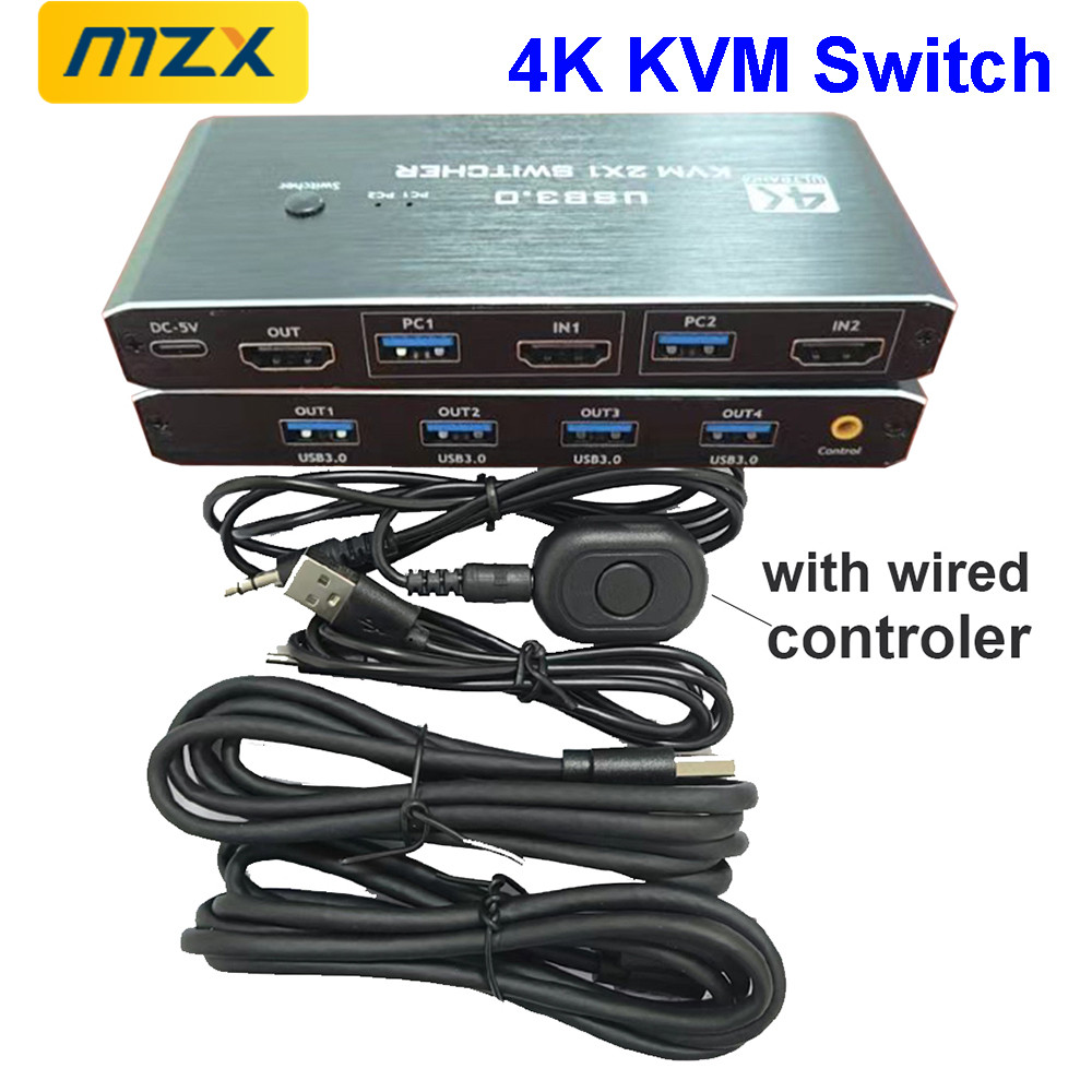 KVM Switch 4K 60Hz Switcher US - đánh giá và giá Tech Computer Accessories