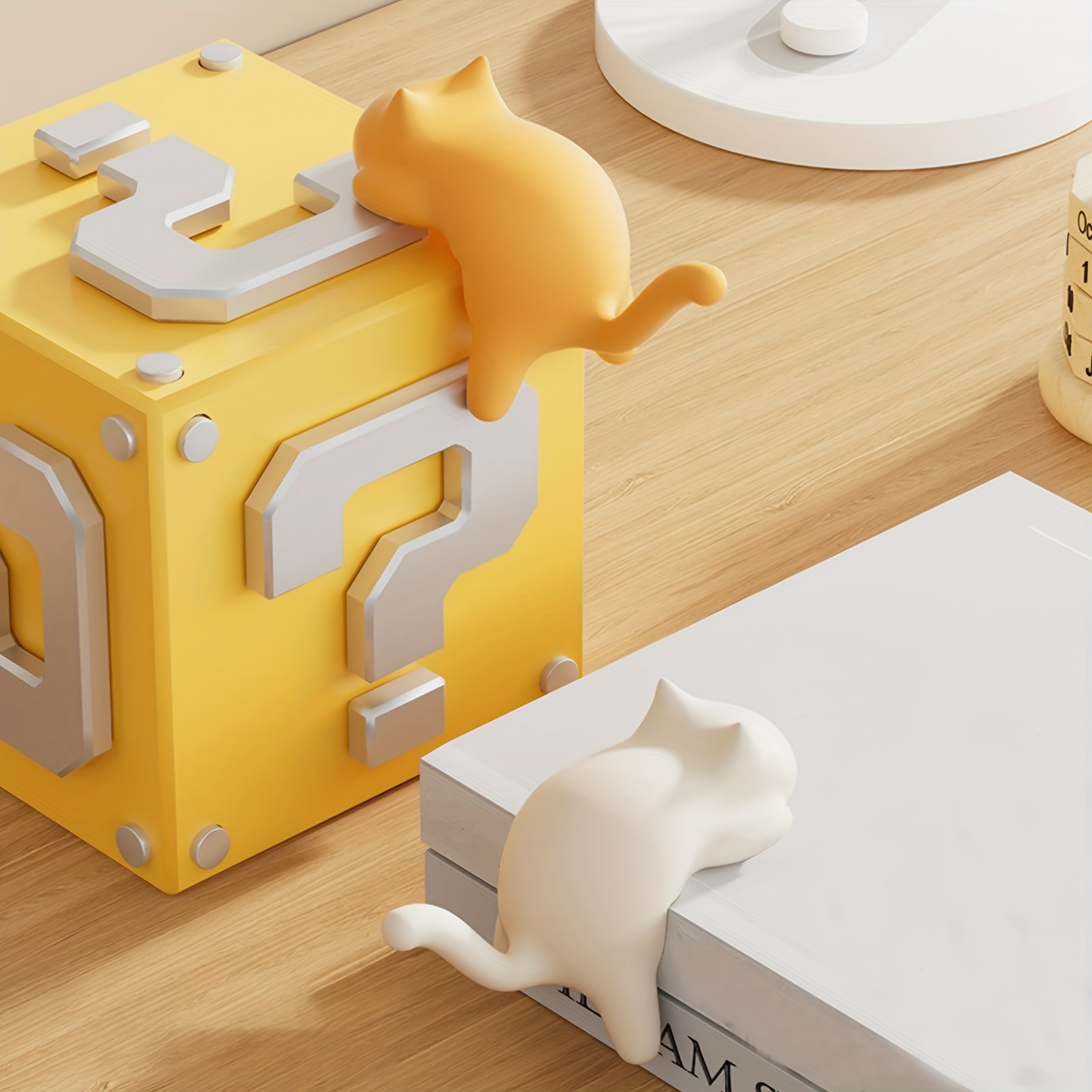 1pc Colorful Cat-Shaped Desk H - đánh giá và giá Desk Cable Clip