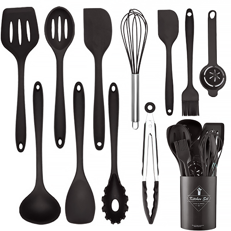 12Pcs Silicone Cooking Utensil - đánh giá và giá Hi Tech Kitchen Accessories