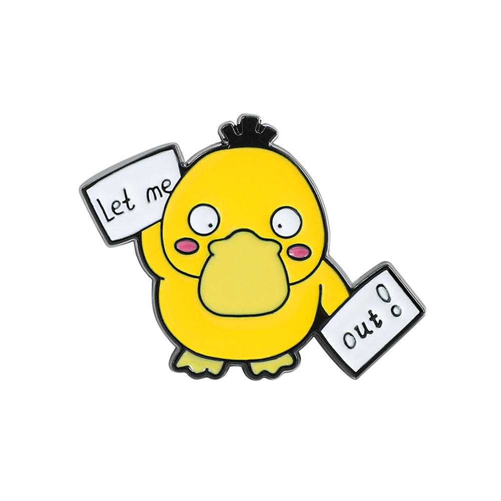 1 Pc ​Anime Duckling Brooch Ca - đánh giá và giá Tech Computer Accessories