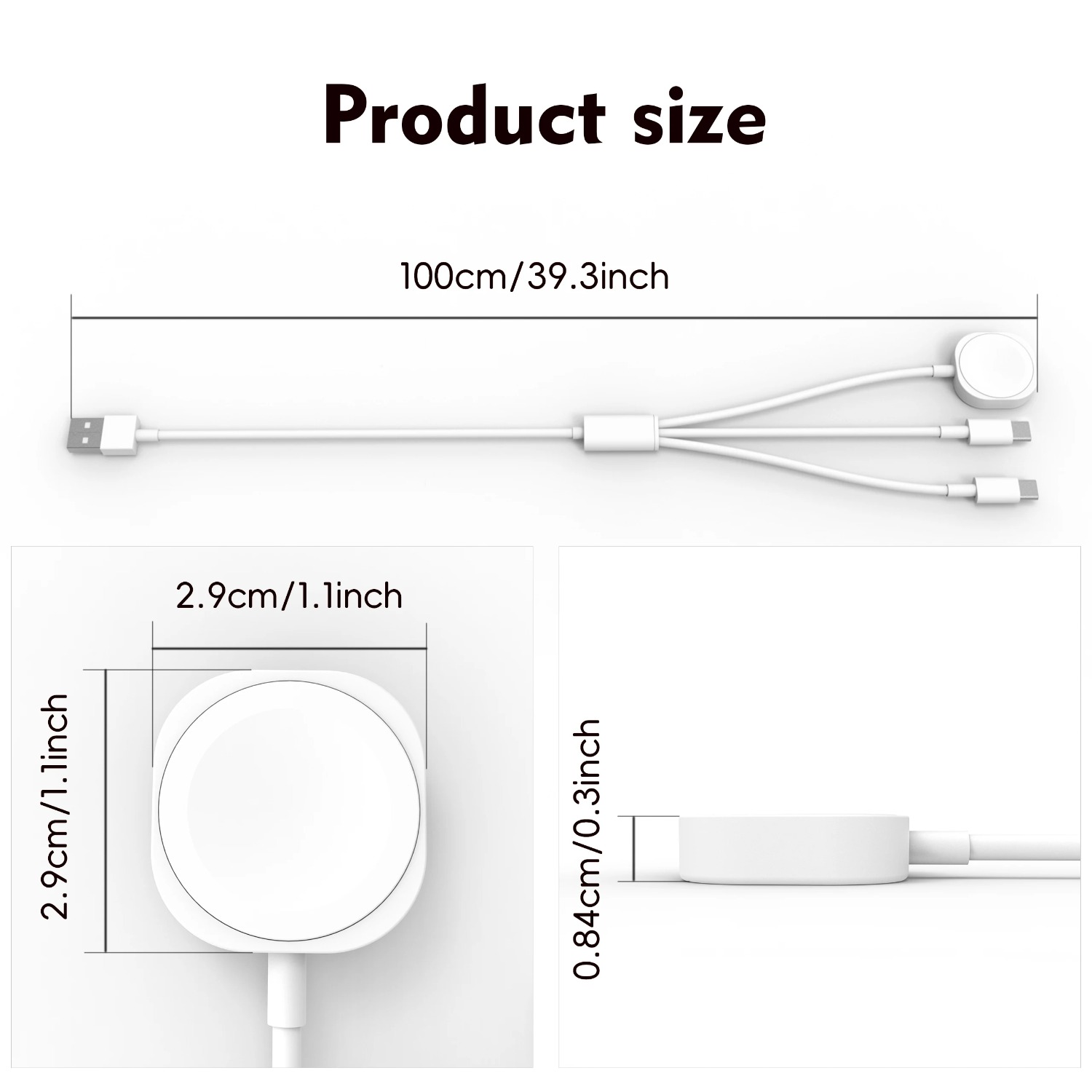 3 in 1  Magnetic Watch Charger - đánh giá và giá Power Bank Wireless