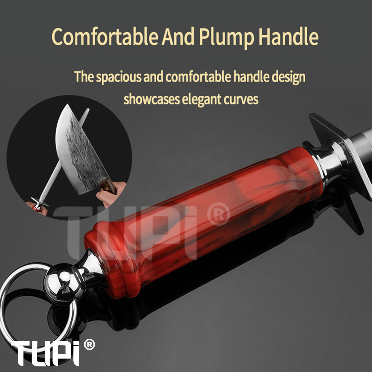 TUPI Honing Rod Professional C - đánh giá và giá High Tech Kitchen Accessories