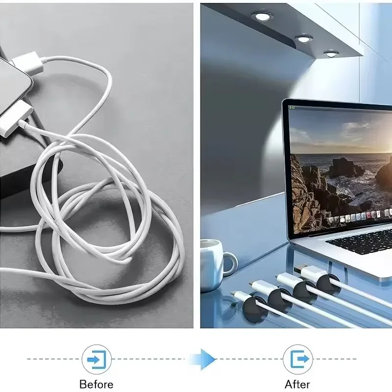 5/50Pcs Desktop Wall Cable Cli - đánh giá và giá Desk Cable Clip