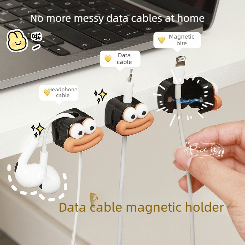 1/5/10pcs Magnetic Cable Clips - đánh giá và giá Desk Cable Clip