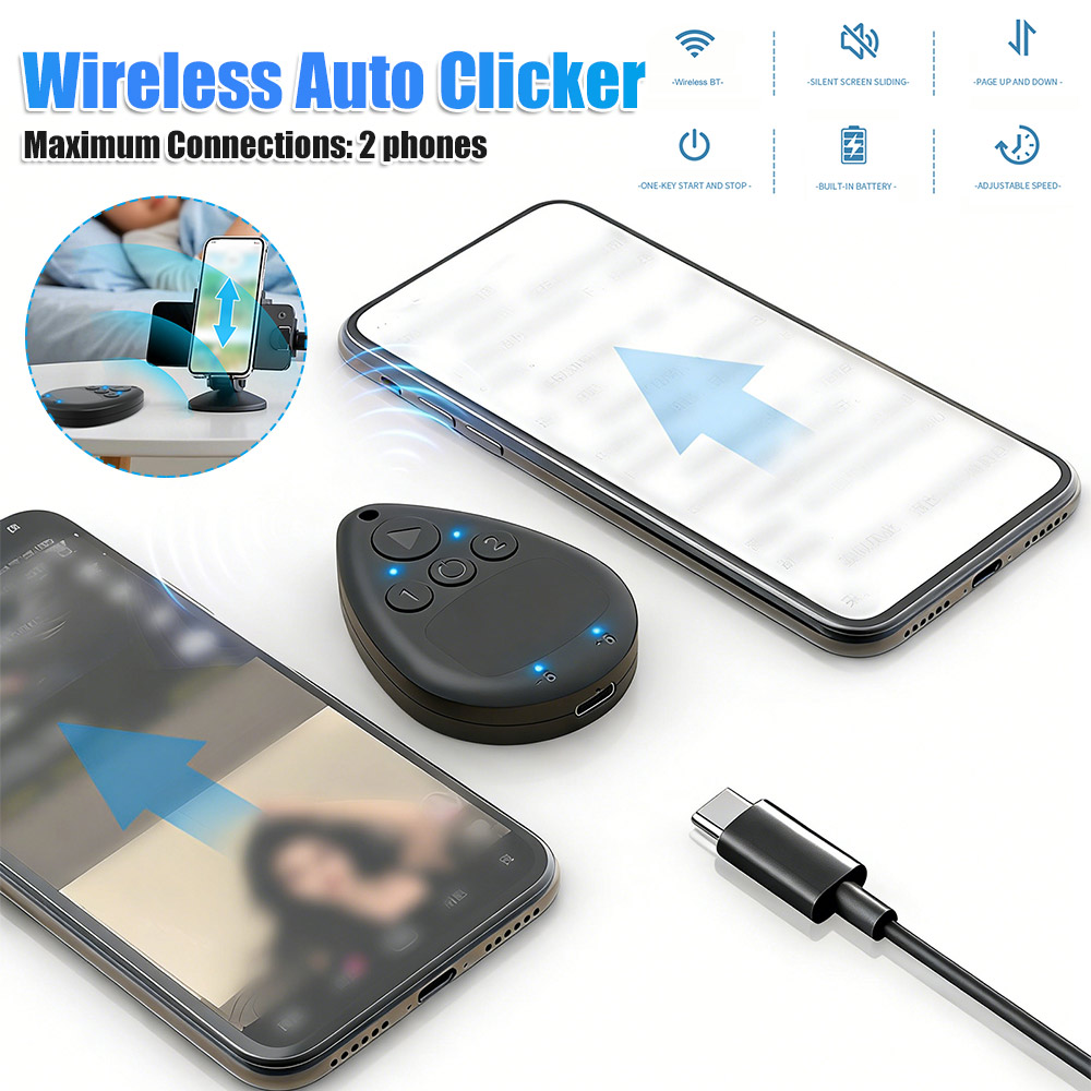 Wireless Auto Clicker with Bat - đánh giá và giá Power Bank Wireless