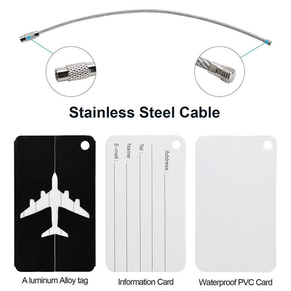 Aluminium Travel Luggage Tags  - đánh giá và giá Tech Accessories For Travel