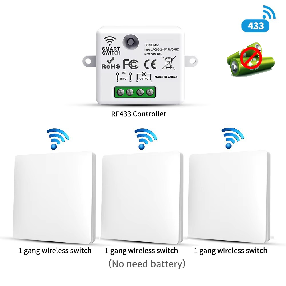 RF433 Self-Powered Wireless Li - đánh giá và giá Power Bank Wireless
