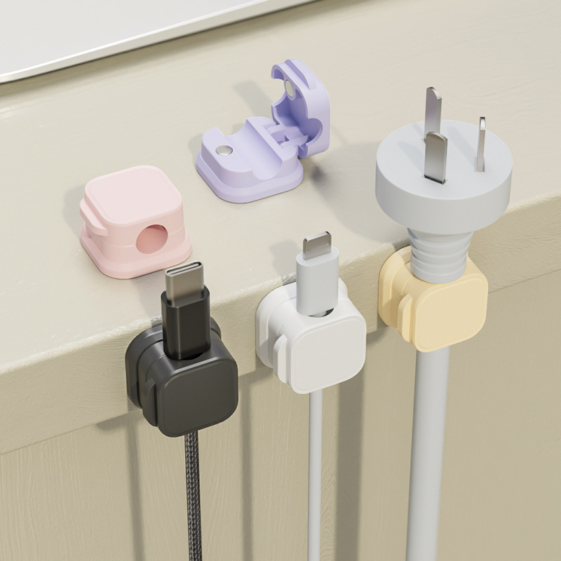 Multi Color Magnetic Cable Man - đánh giá và giá Desk Cable Clip
