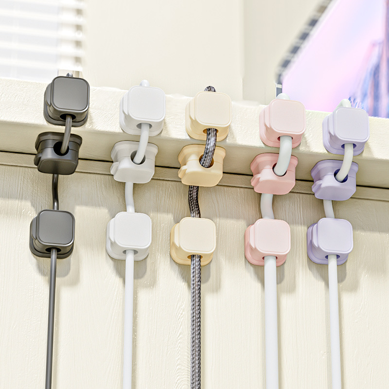 Multi Color Magnetic Cable Man - đánh giá và giá Desk Cable Clip