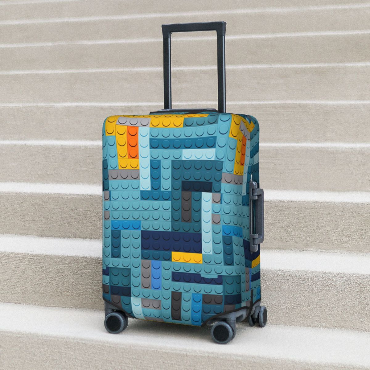 Blue Tech Pixel Building Block - đánh giá và giá Tech Accessories For Travel