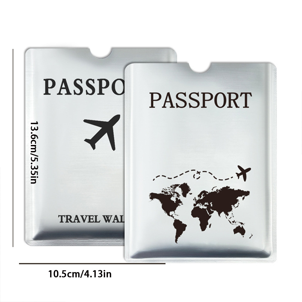 Aluminum foil passport protect - đánh giá và giá Tech Accessories For Travel
