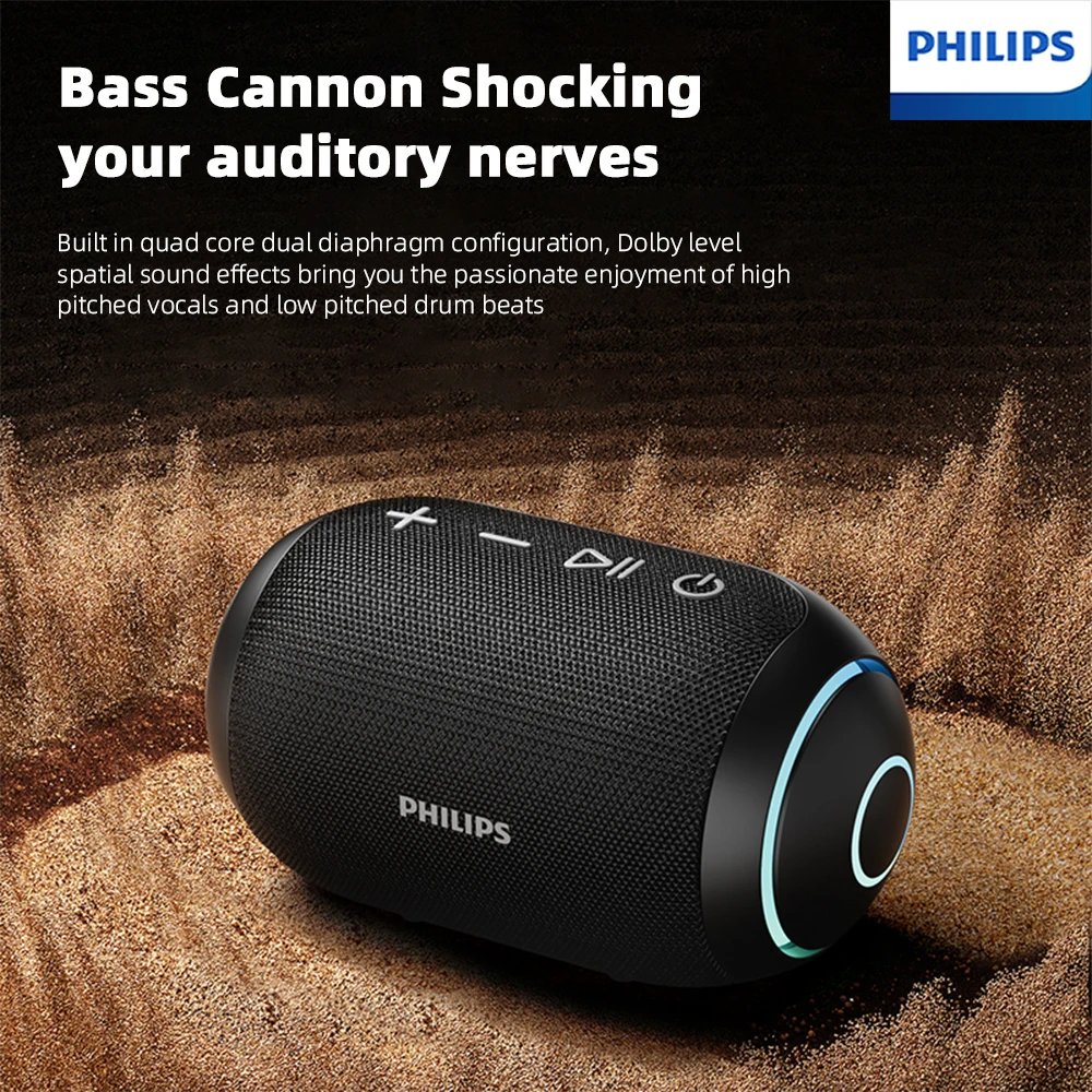 Philips TAS3209 Outdoor Portab - đánh giá và giá Power Bank Wireless