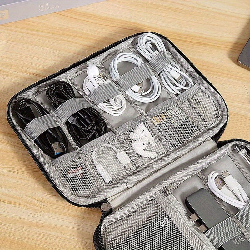 A Multi-Pocket Electronic Acce - đánh giá và giá Tech Accessories Organizer Pouch