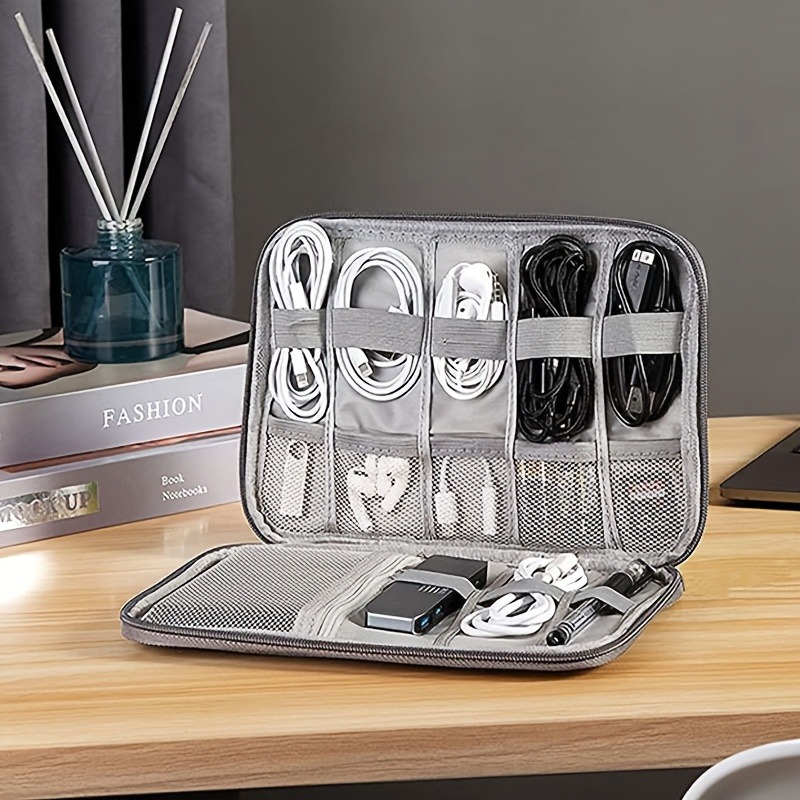 A Multi-Pocket Electronic Acce - đánh giá và giá Tech Accessories Organizer Pouch