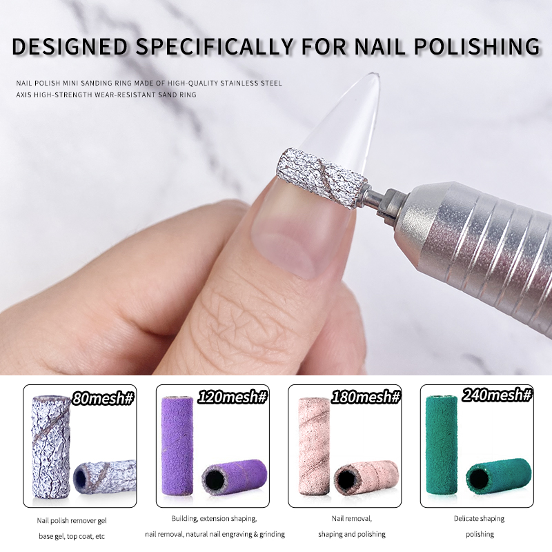 Nail Sanding Bands Rings Cap M - đánh giá và giá Tech Accessories Products